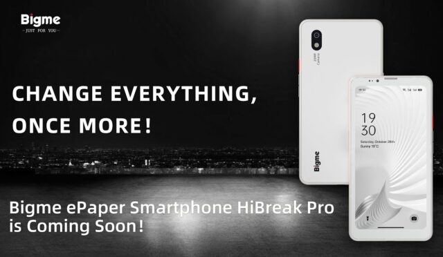 Bigme Hibreak Pro: Minimalist E-Ink Ekranlı Akıllı Cihaz Tanıtıldı