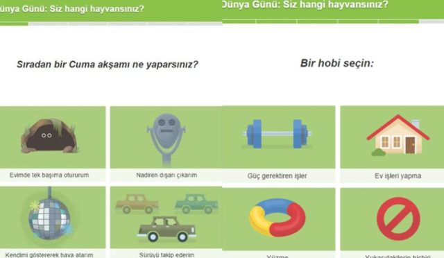 Google Dünya Günü Testi