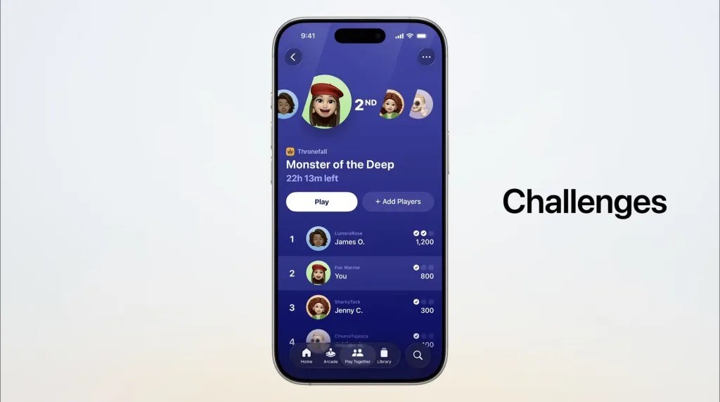 apple iphone ipad ve mac icin games uygulamasini duyurdu 0 wNhV4Rlg
