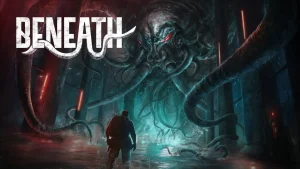 Beneath